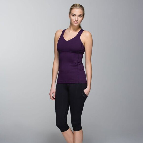Lululemon Push Ur Limits Tank- Moisture Wicking Athletic Tank- Size 4 - Picture 2 of 14